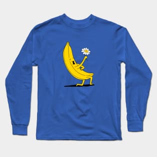 Banana with chamomile Long Sleeve T-Shirt